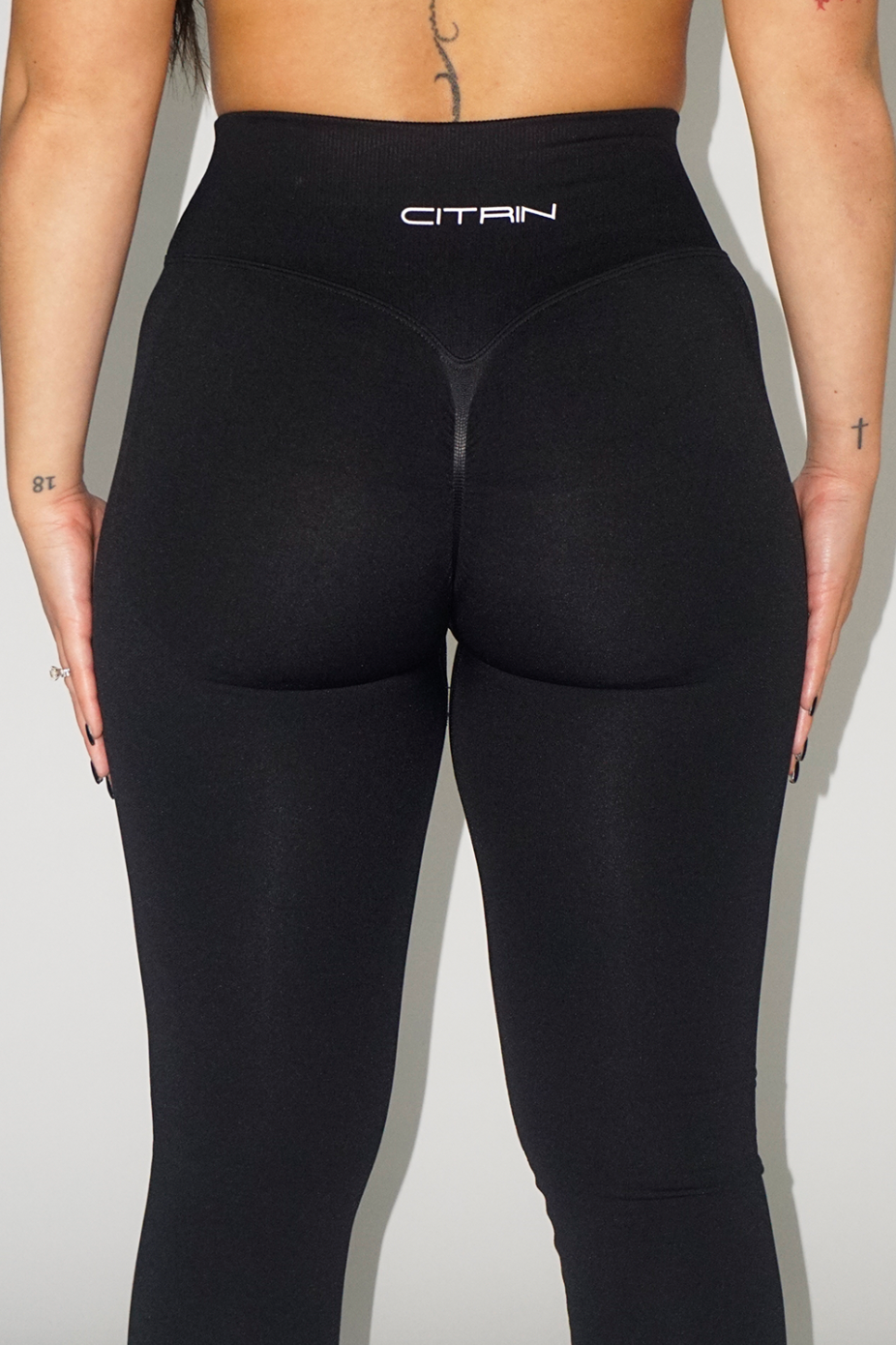 Tangerine Womens Leggings Pants Size M Black Blue Yoga Activewear in 2023